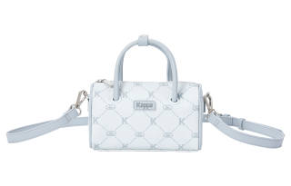 Kappa Matte Leather Handbag Regular Women's Maris Salt Gray