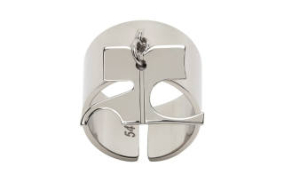 COURREGES Metal Rings Women's Silver