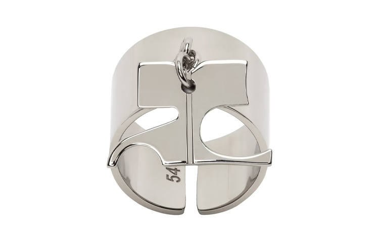 COURREGES Metal Rings Women's Silver