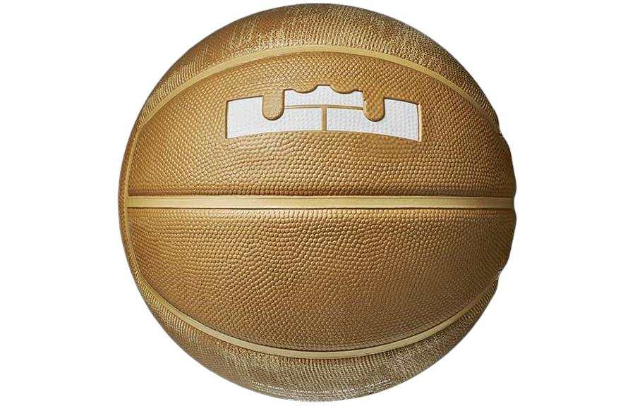 Nike Nike China Mainland Version BB0627 972 Basketball Rubber Basketball Brown Yellow Size 7 Training Unisex