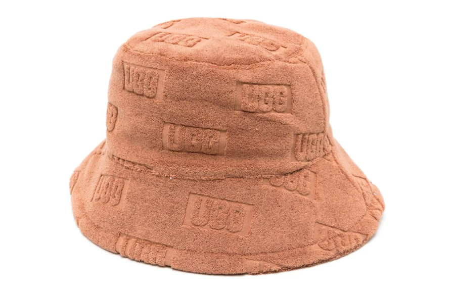 UGG UGG Logo-embossed Terry-cloth Bucket Hat