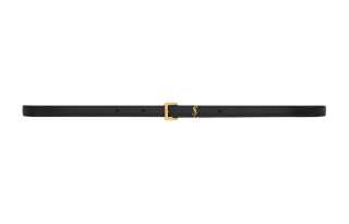 SAINT LAURENT Cassandre Extra Thin Belt