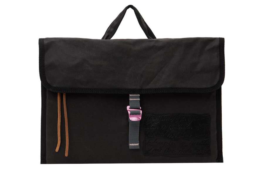 Acne Studios Acne Studios Cotton And Canvas Bag, Handbag Men's Black