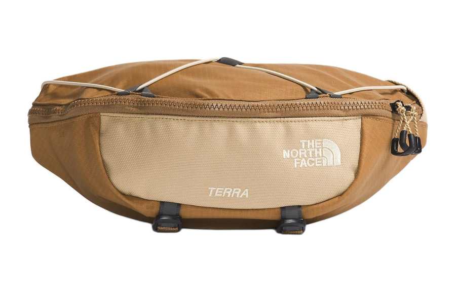 THE NORTH FACE Fanny Pack Outdoor Bag Nylon Brown Unisex