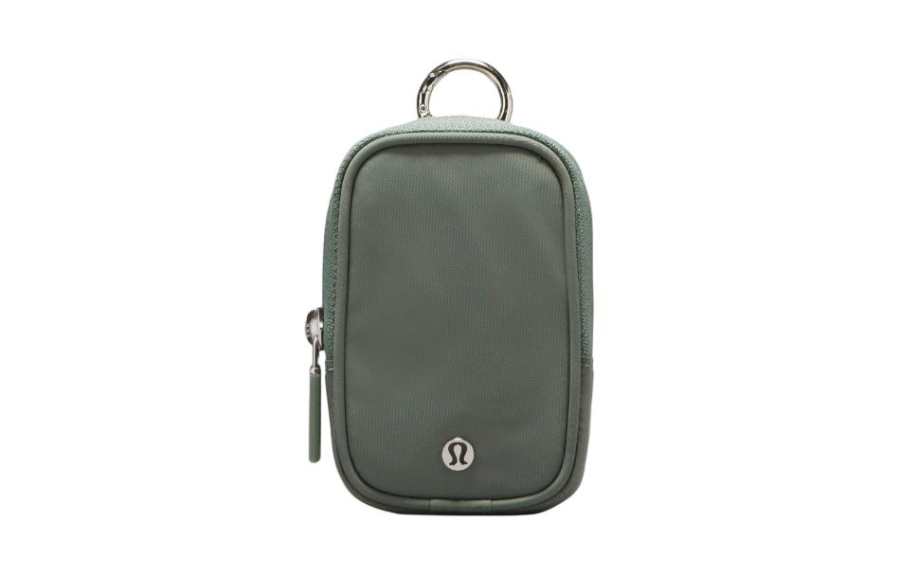 Lululemon Lululemon Nylon Key Pouch Unisex Gray Green