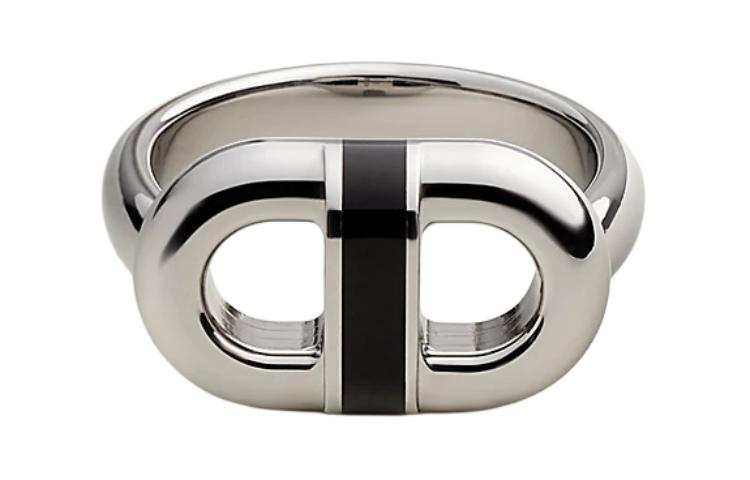 HERMES HERMES Maillons Rings Unisex Silver