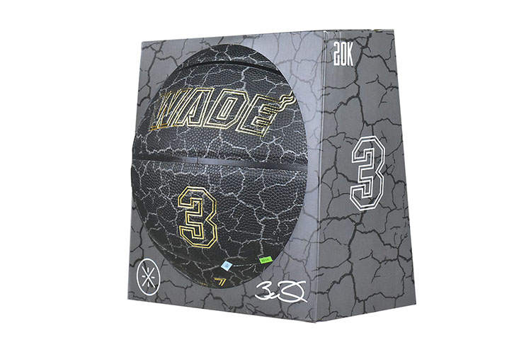 Li-Ning Li Ning Wade Hall Of Fame Collection Pu Basketball Black Gold Size 7 Competition Unisex