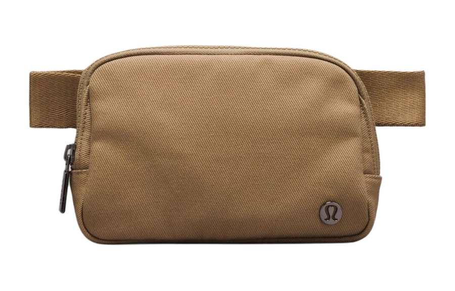 Lululemon Everywhere Cotton Fanny Pack Unisex Yellow Brown