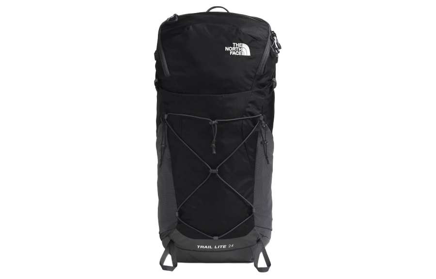 THE NORTH FACE 24L Backpack Outdoor Bag Recycled Nylon Black Unisex