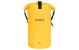 DECATHLON 10L Outdoor Bags PVC Saffron Unisex