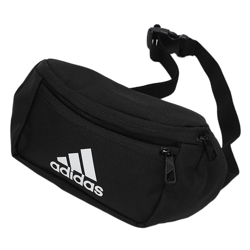 Adidas Adidas Polyester Crossbody Bag, Fanny Pack Regular Unisex Black