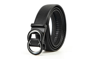 BAIJUAN Cow Leather Belts Men's Width 3.5CM