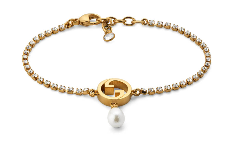 GUCCI Embellished Blondie Bracelet