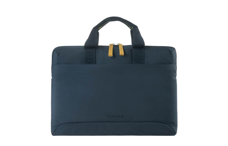TUCANO Nylon SMILZA Portable Crossbody Laptop Bag Regular Unisex Navy Blue