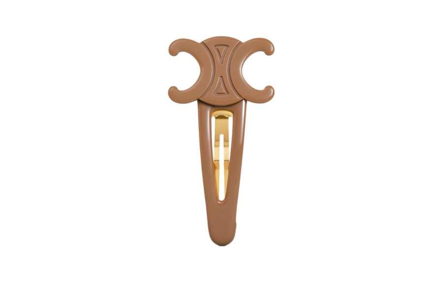 CELINE CELINE Hair Clips Women's Brown