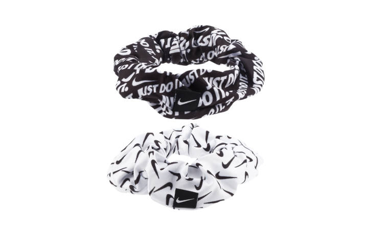 Nike Nike Polyester, Rubber, Elastane Hair Tie Women's Black White