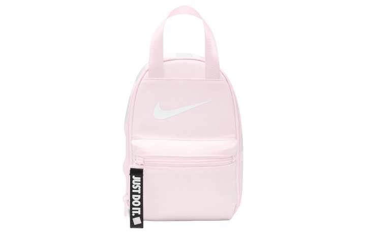 Nike Nike Polyester Lunch Bag Handbag Unisex Pink White