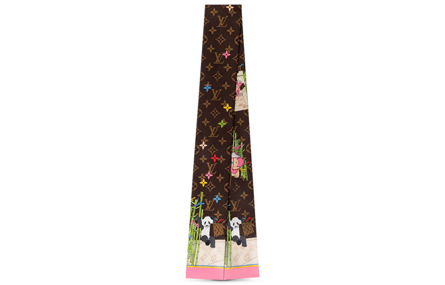 LOUIS VUITTON LOUIS VUITTON Silk Hair Bands Unisex