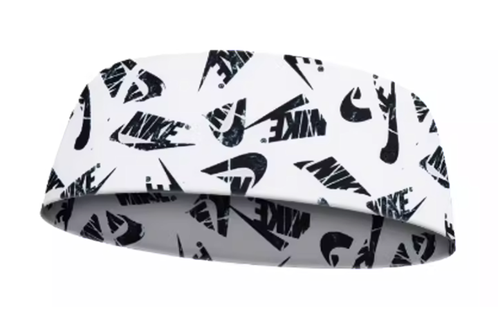 Nike Nike Polyester, Elastane, Silicone Hair Bands Men's White