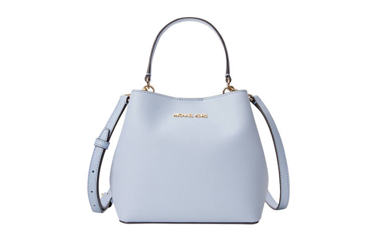 MICHAEL KORS Pratt Leather Handbag Small Women's Macaron Color