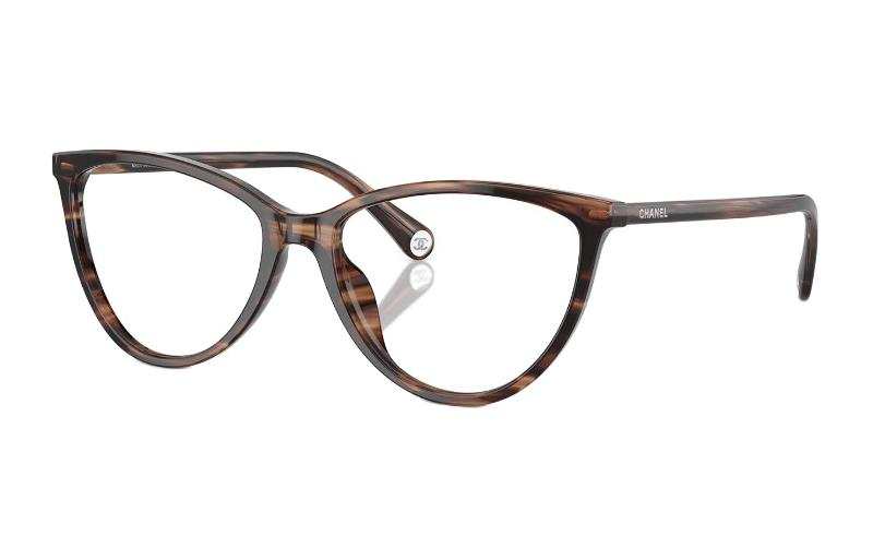 CHANEL CHANEL Cat Eye Eyeglass Frames Women's Tortoiseshell