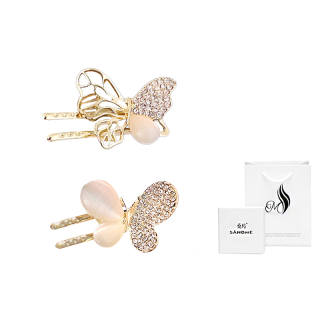 SENDME Butterfly Hair Clip Women's