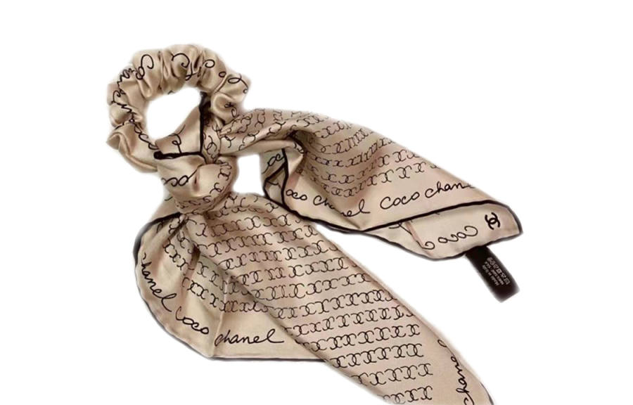 CHANEL Hair Ties Women's Champagne