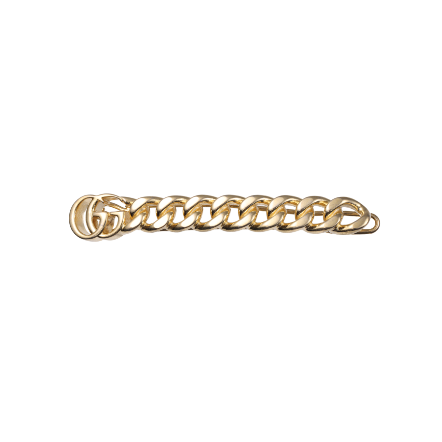 GUCCI Hair Clips Women's Gold