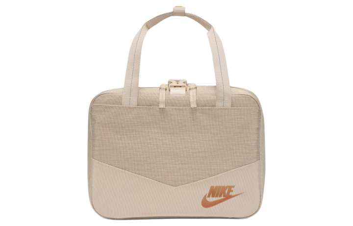 Nike Nike Polyester Lunch Bag Handbag Women's Beige