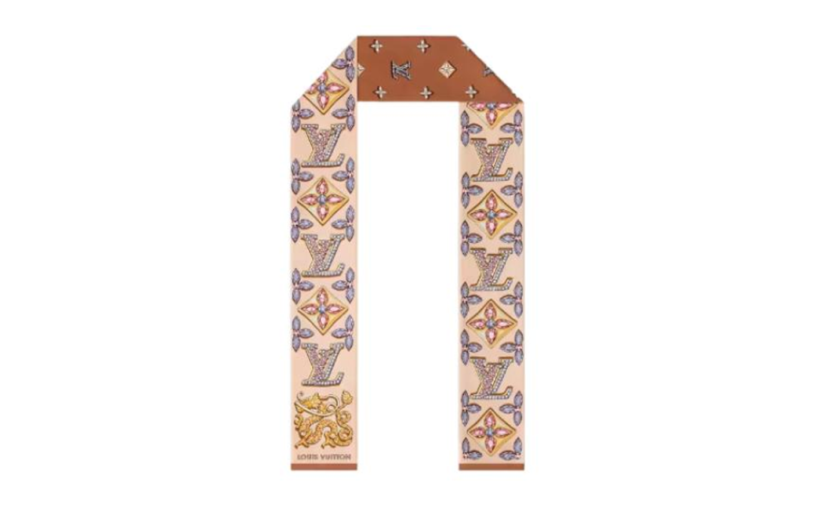LOUIS VUITTON LOUIS VUITTON Precious Dragon Silk Bandeau