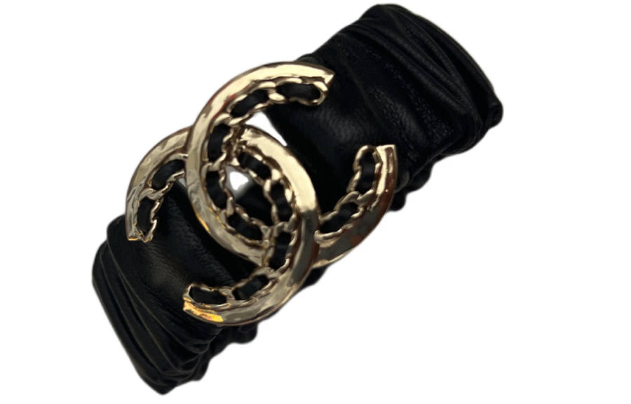 CHANEL CHANEL Hair Bands Unisex Black