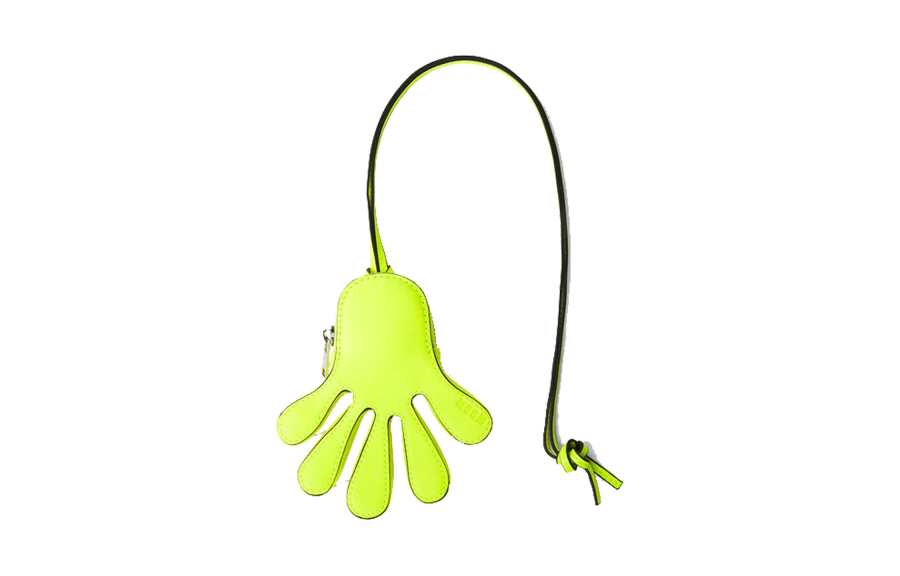 Msgm Hand Shape Zipped Coin Case