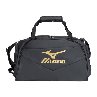 Mizuno Fabric Travel Bag Gym Bag Unisex Black