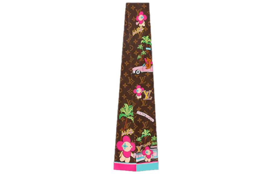LOUIS VUITTON Silk Hair Bands Women's