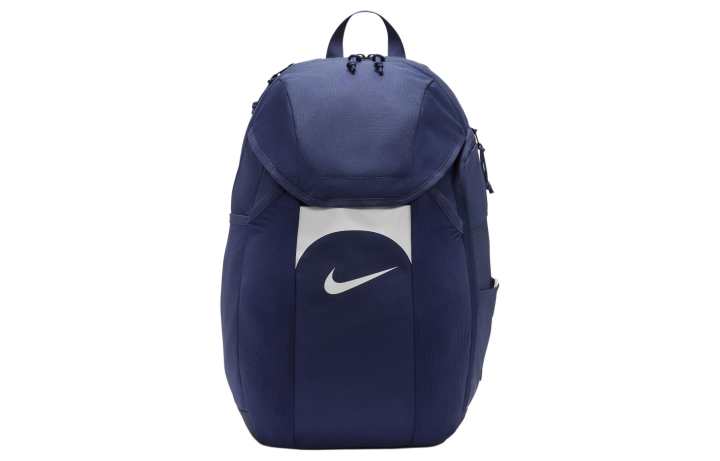 Nike Nike Polyester With Nylon Backpack Unisex Midnight Marine Blue & White