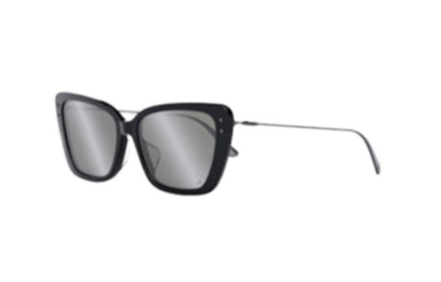 DIOR DIOR Irregular Shape Sunglasses Women's Black