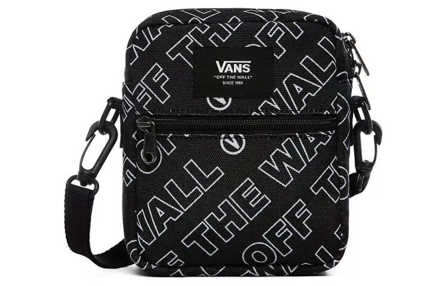 Vans Vans Polyamide Shoulder Bag, Crossbody Bag Regular Unisex Black