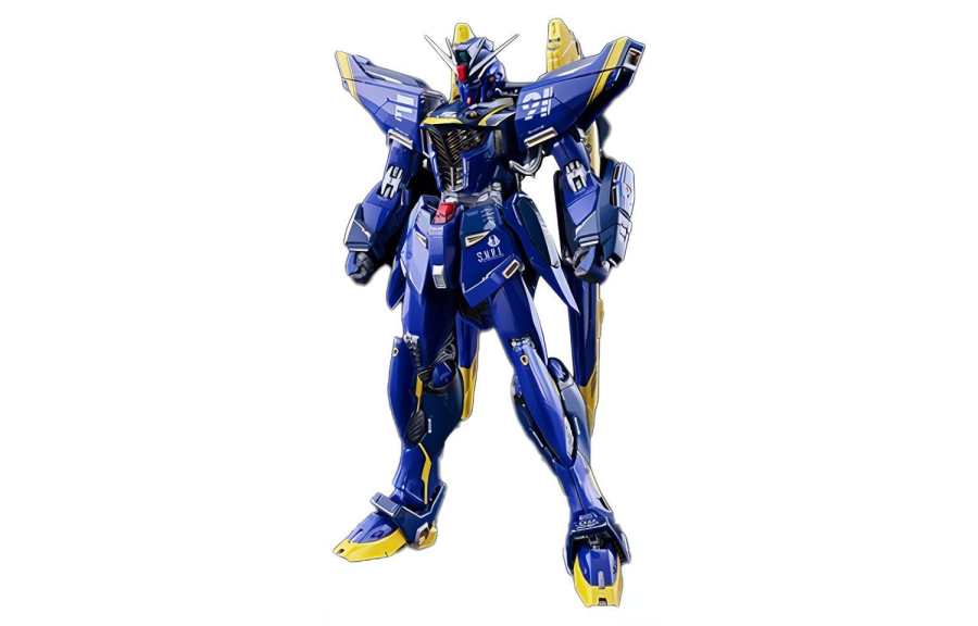 BANDAI 'METAL BUILD,MB' Mobile Suit F91 Harrison Unit Assembled Models
