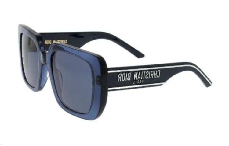 DIOR DIOR Square Sunglasses Women's Blue