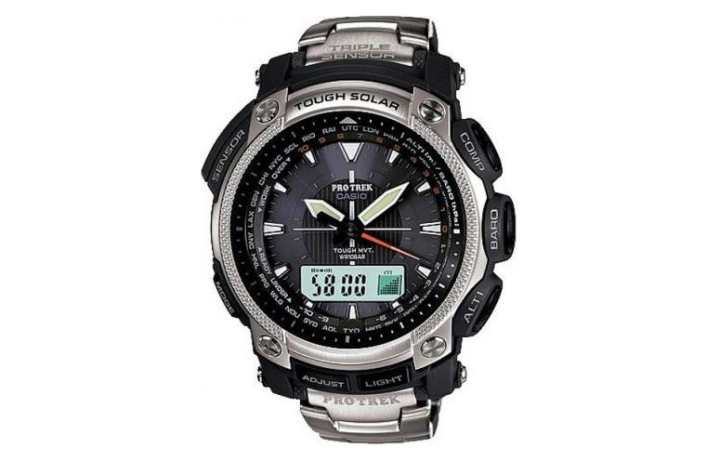 CASIO CASIO Men PRO TREK 49mm Black Watch PRW-5050T-7