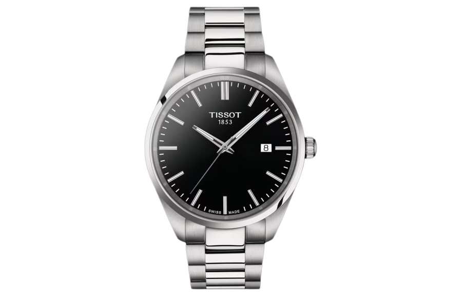 TISSOT PR100 Collection Quartz Movement 100m Waterproof Men's Watches Watch 40mm Black Dial