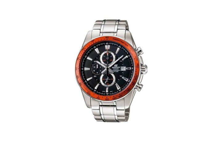 CASIO CASIO Men EDIFICE 50mm Black Watch EF-547D-1A5V