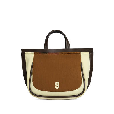 KUNOGIGI Fabric, Cow Leather Handbag Small Women's Multicolor