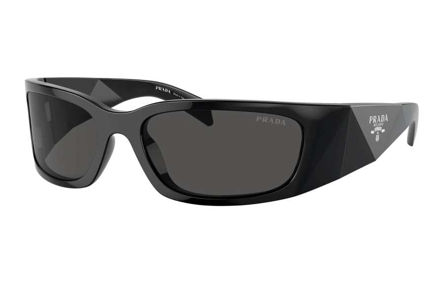 PRADA PRADA Irregular Shape Sunglasses Unisex Black