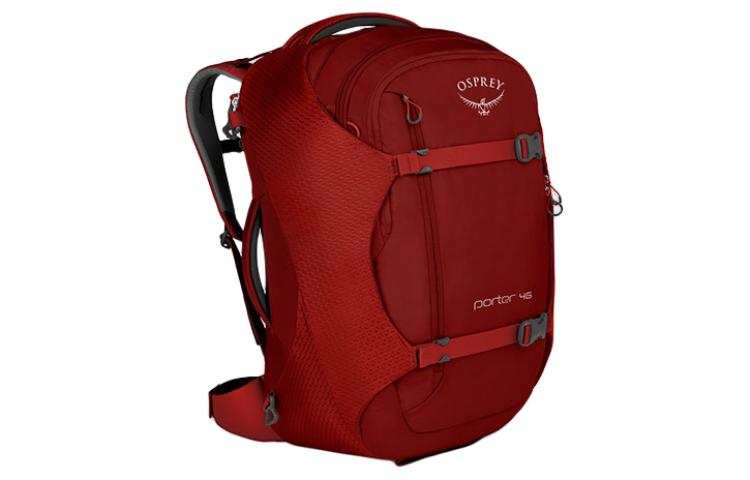 OSPREY 46L Outdoor Bags Nylon Red Unisex