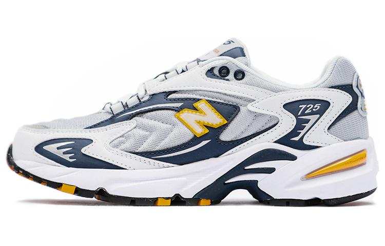 New Balance New Balance NB 725 Fabric Low top Marathon Running Shoes Unisex White Cyan