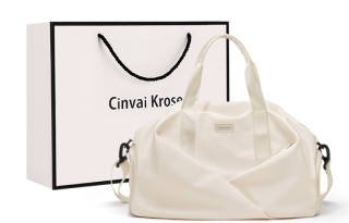 CinvaiKrose Fabric, Synthetic Leather Portable Luggage Bag, Sports & Fitness Bag Large Women's