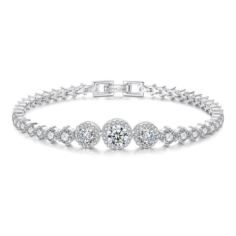 FANCI Star Dot Collection S925 Silver Jewelry Women's