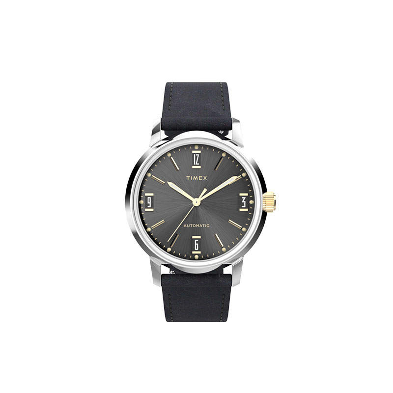 TIMEX TIMEX Automatic Mechanical Movement Black Dial Men's Watches