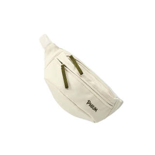 POY Athleisure Nylon Fabric Sling Bag Unisex Light Green